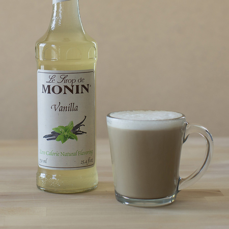 Monin Monin Zero Calorie Natural Vanilla Syrup 1 Liter Bottle, PK4 M-FD045F